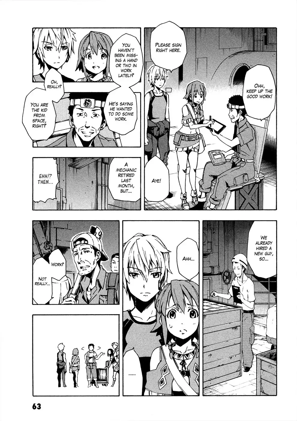 Suisei no Gargantia Chapter 6 10